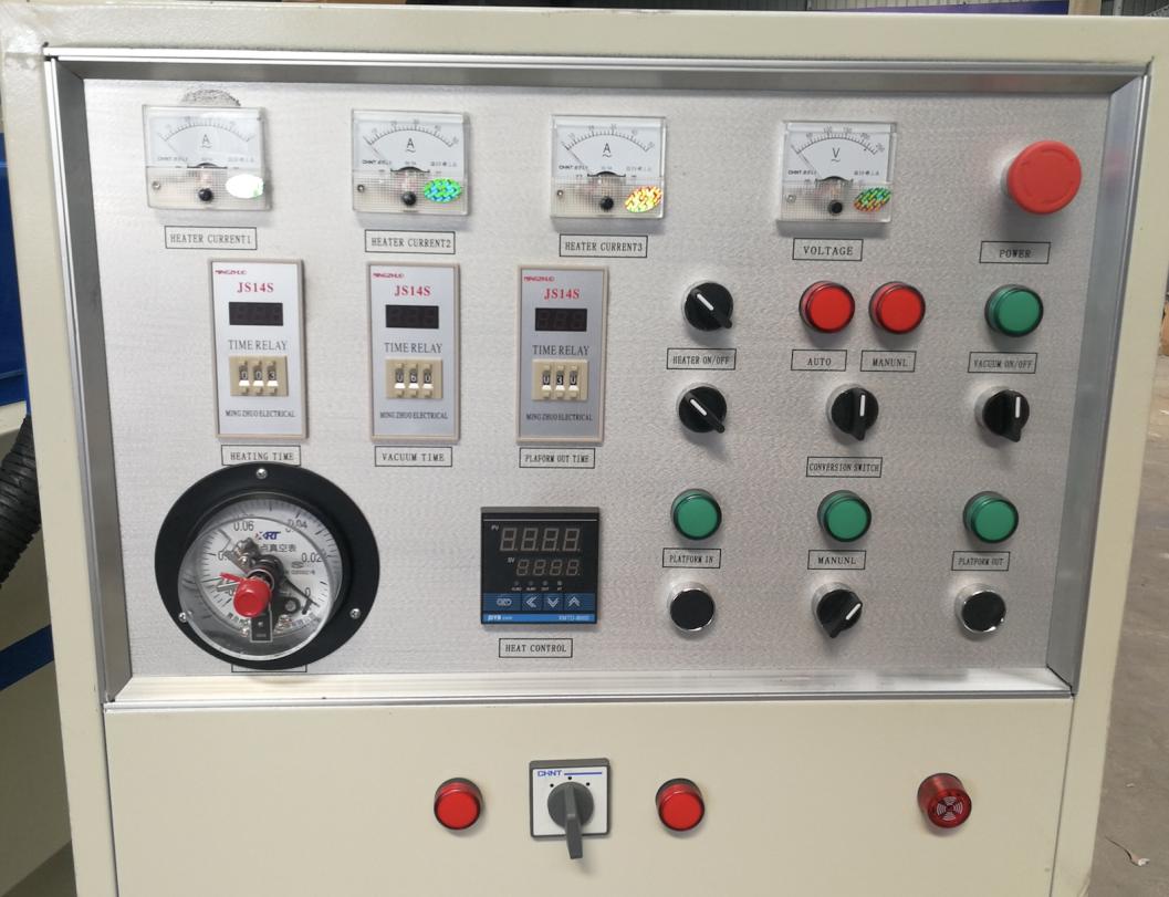 Silicone Sheet Leather Paper Membrane Vacuum Press Machine